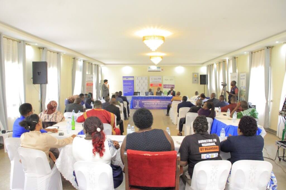 Some of the 50 youth leaders from across Buganda who attended the three-day retreat organized by the Buganda Kingdom and development partners.